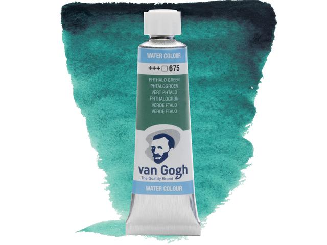 VAN GOGH 10ML AQUARELLFARBE 675 PHTHALOGRÜN 1