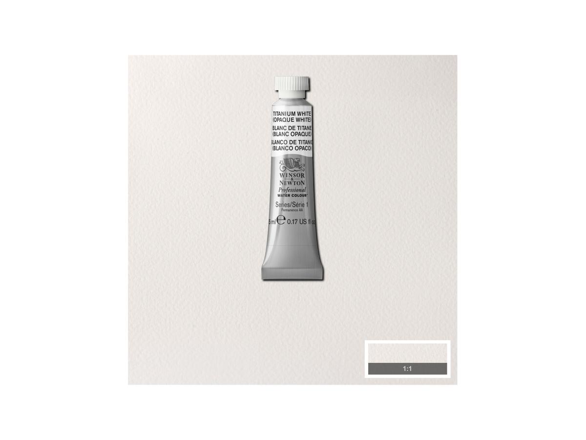 WINSOR & NEWTON AQUARELLFARBE 5ML 644 TITANWEISS OPAK 1