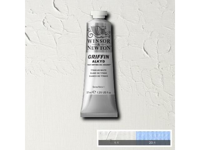 WINSOR & NEWTON GRIFFIN ALKYD 37ML S1 644 TITANIUM WHITE 1
