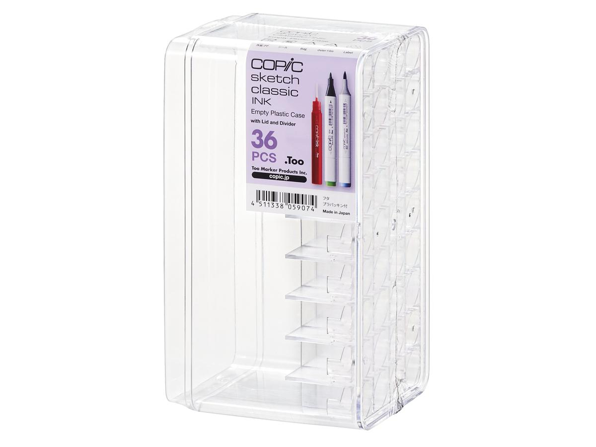COPIC MARKER ACRYL-DISPLAY KISTE FÜR 36 CLASSIC/SKETCH MARKERS UND/ODER INK LEER 1