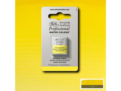 WINSOR & NEWTON AQUARELLFARBE 1/2 NÄPF S1 722 WINSORZITRON 1