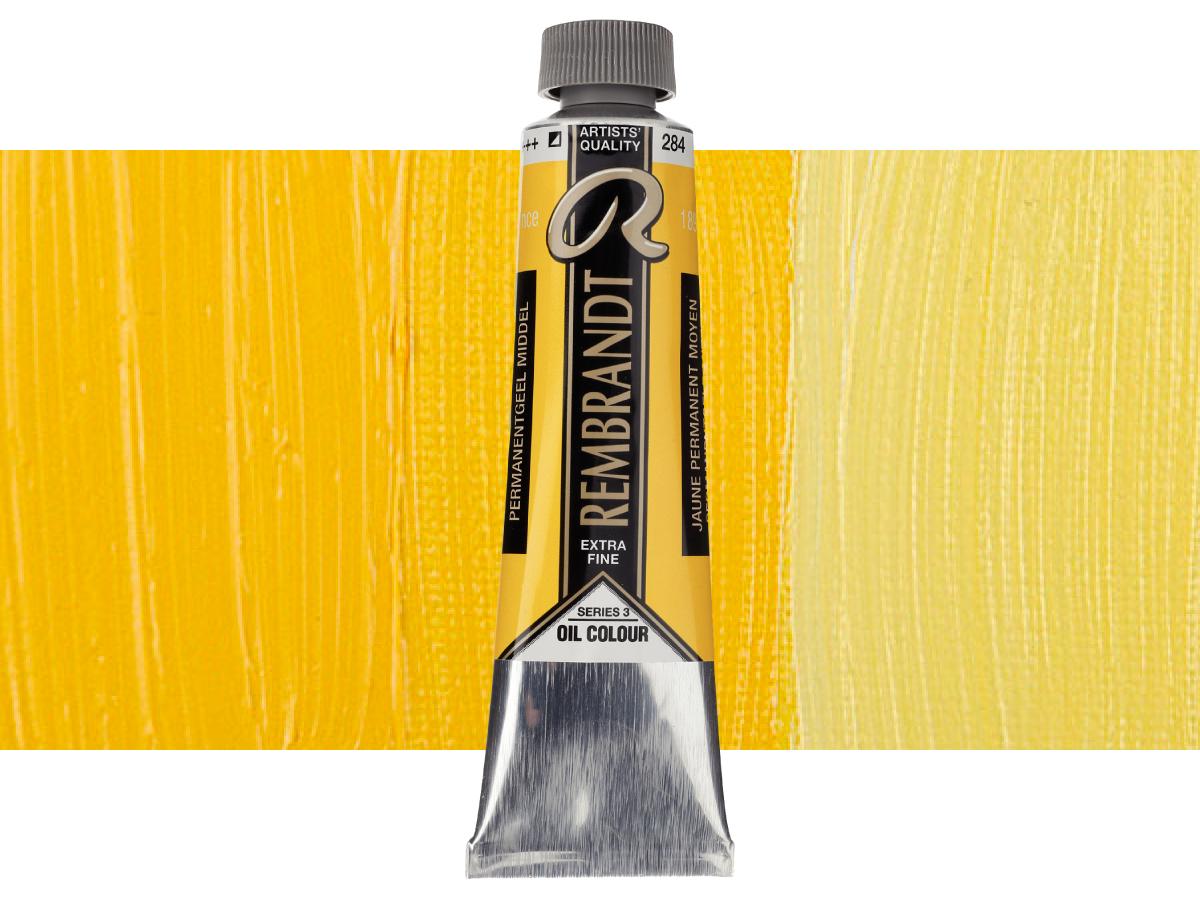 TALENS REMBRANDT ÖLFARBE 40ML PERMANENTGELB MITTEL 284 1