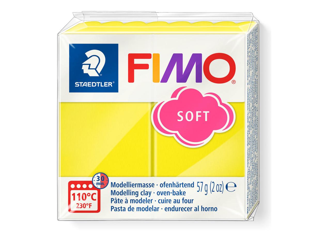 FIMO SOFT MODELLIERMASSE 57 GRAMM LIMONENGELB 1