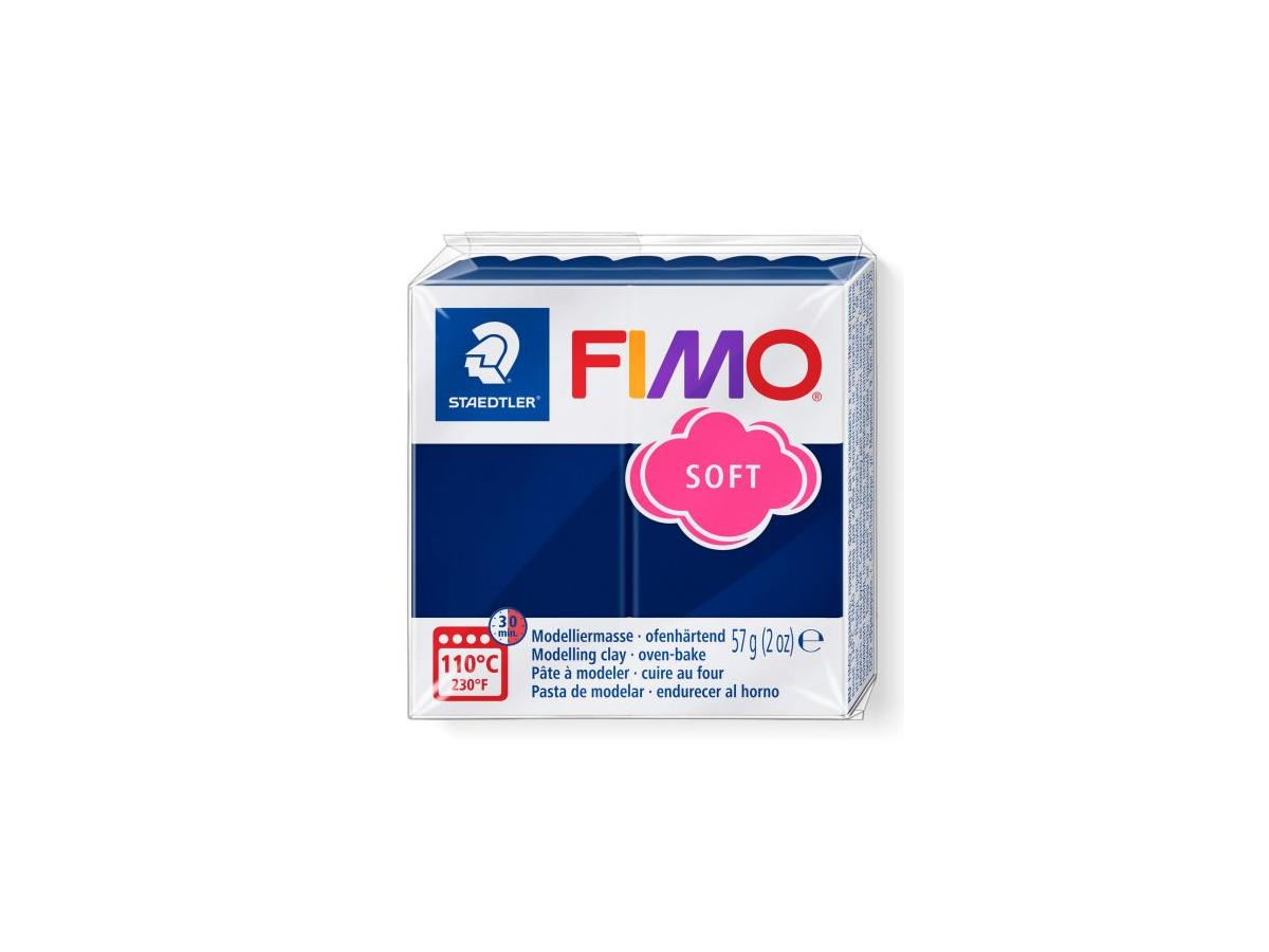 FIMO SOFT MODELLIERMASSE 57 GRAMM WINDSOR BLAU 1