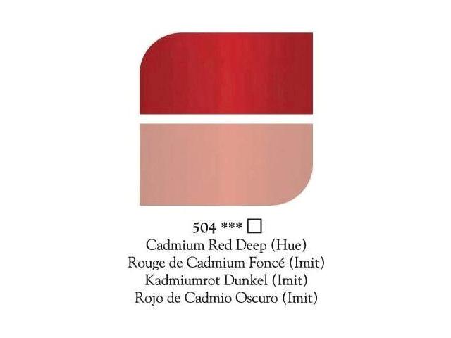 DALER ROWNEY GEORGIAN ÖLFARBE 225ML 504 KADMIUMROT DKL. IMIT 1