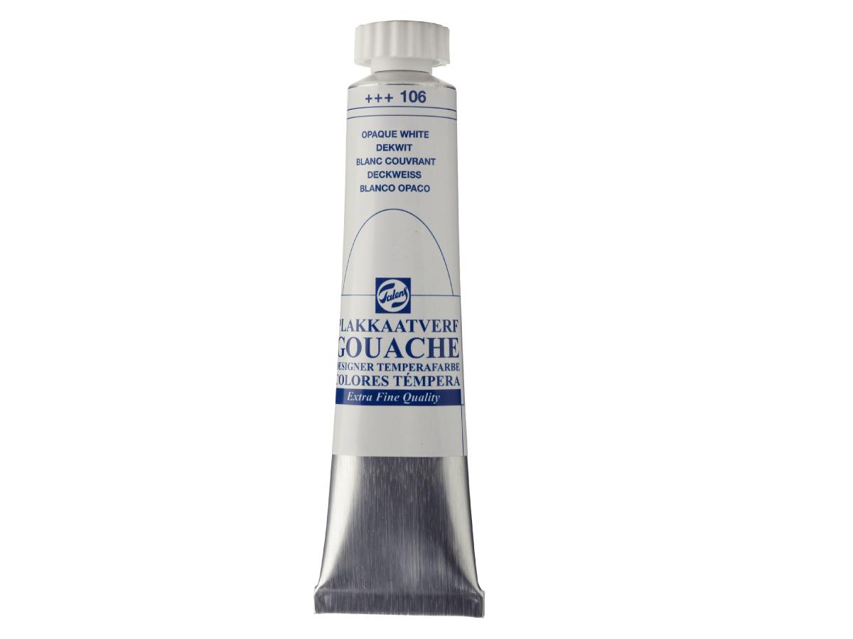 TALENS GOUACHE EXTRA FINE 20ML DECKWEIß EXTRA 106 1