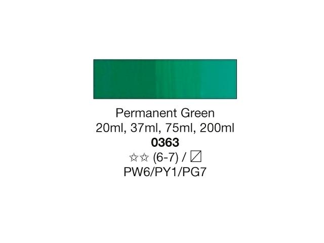 LUKAS STUDIO ÖLFARBE 75ML 363 PERMANENTGRÜN 1