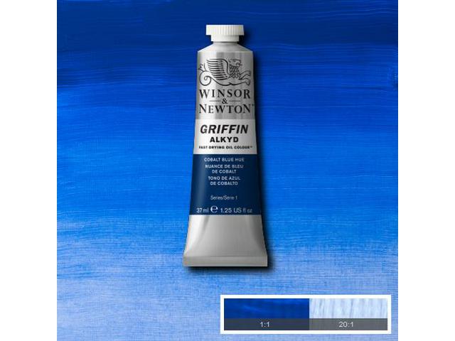 WINSOR & NEWTON GRIFFIN ALKYD 37ML S1 179 COBALT BLUE HUE 1