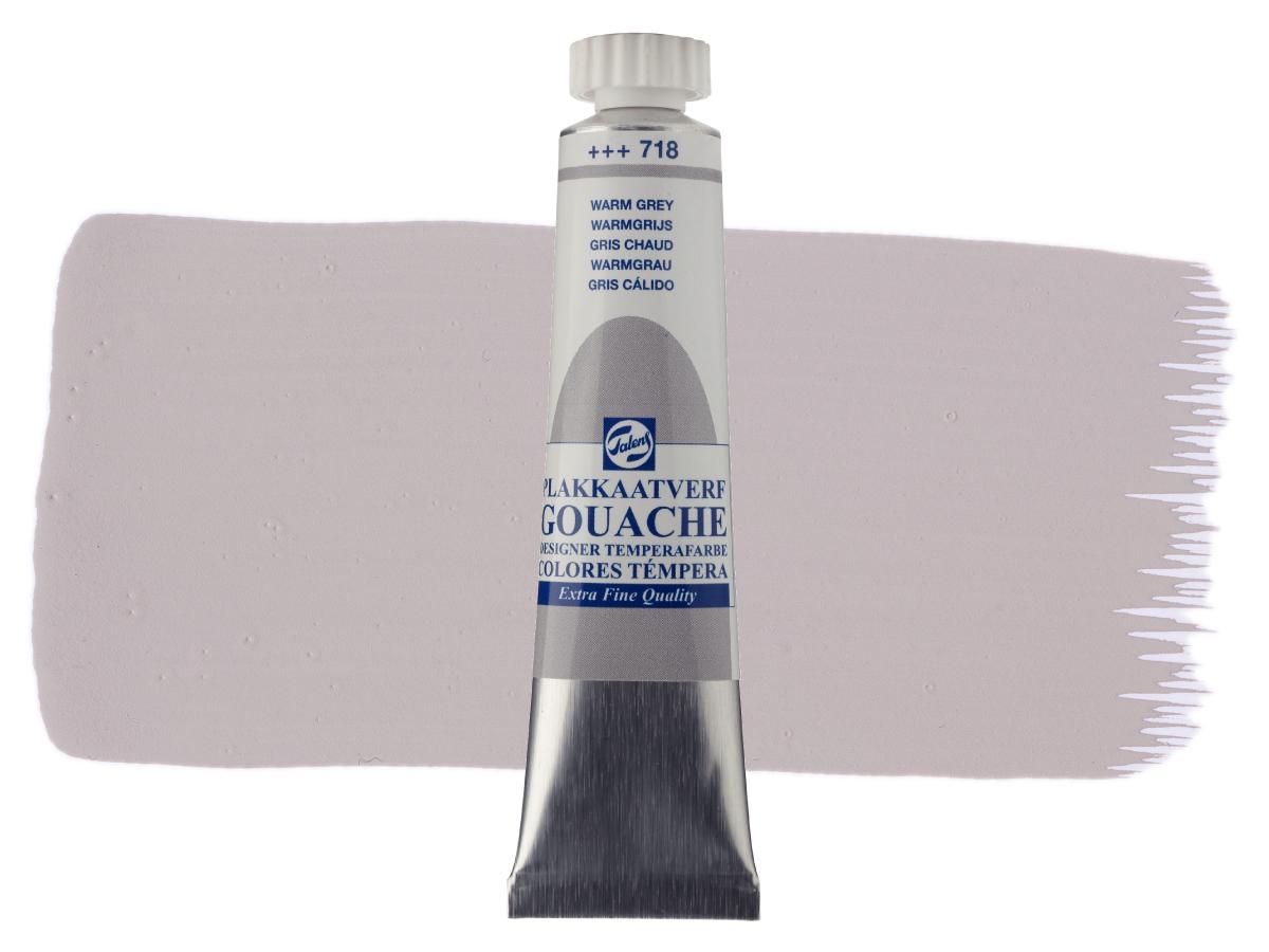 TALENS GOUACHE EXTRA FINE 20ML WARMGRAU 718 1