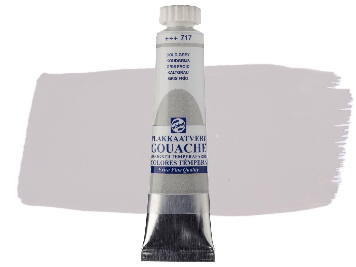 TALENS GOUACHE EXTRA FINE 20ML KALTGRAU 717 1