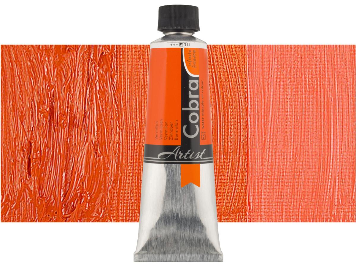 COBRA ARTIST WASSERVERMALBARE ÖLFARBE 150ML 311 ZINNOBER 1