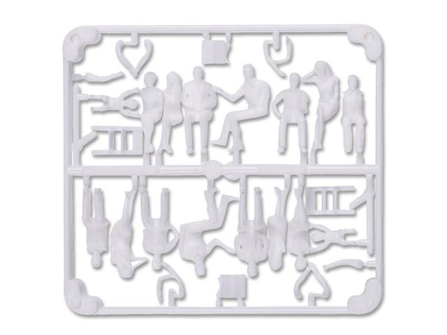 1:50 SITZENDE HERMOLI FIGUR WEISS 15 STÜCK 02.50311.15 1