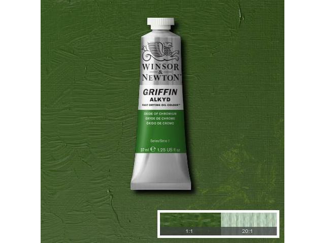 WINSOR & NEWTON GRIFFIN ALKYD 37ML S1 459 OXIDE OF CHROMIUM 1