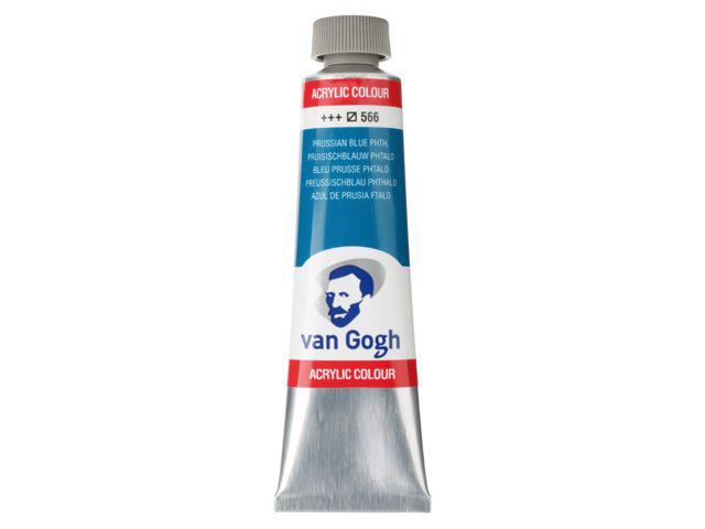 VAN GOGH ACRYL 40ML 566 PREUSSISCH BLAU PHTALO 1