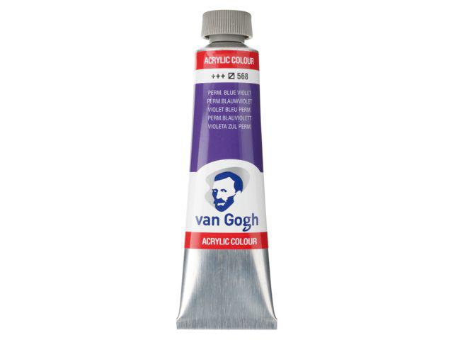 VAN GOGH ACRYL 40ML 568 PERMANENT BLAU VIOLETT 1