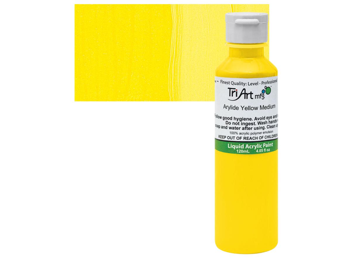 TRI-ART LIQUID 120ML 302 S3 ARYLIDE YELLOW MEDIUM 1