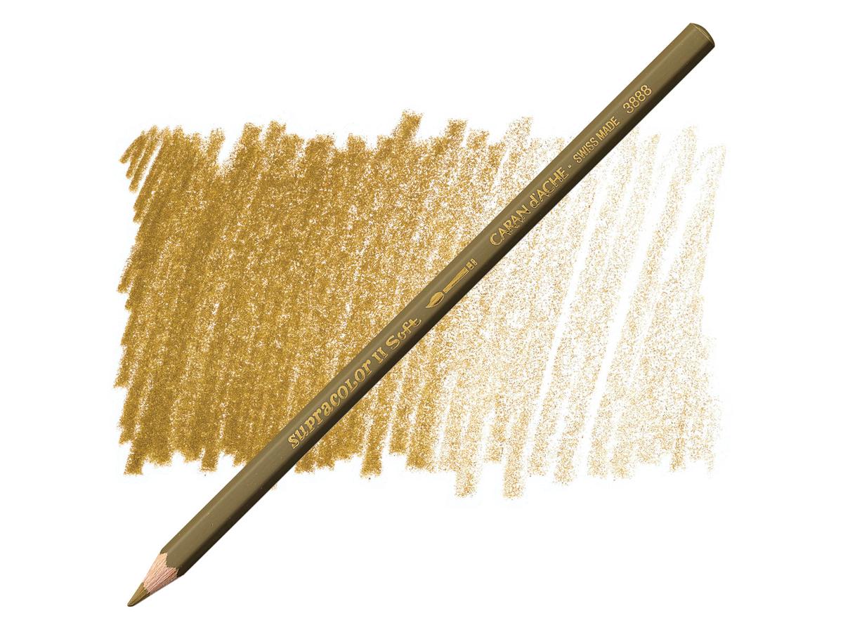 CARAN D'ACHE SUPRACOLOR 039 AQUARELLSTIFT OLIVBRAUN 1