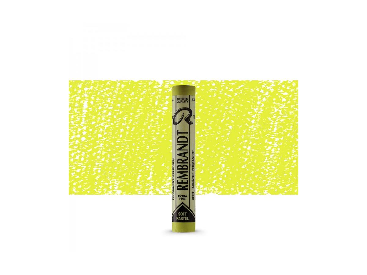 TALENS REMBRANDT SOFTPASTEL EINZEL GELBGRUN PERM.633.5 1