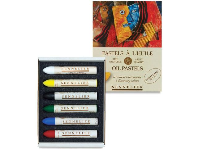 SENNELIER ÖLPASTELL SET 6X 1