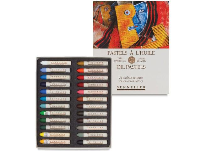 SENNELIER ÖLPASTELL UNIVERSAL SET 24 STÜCK 1
