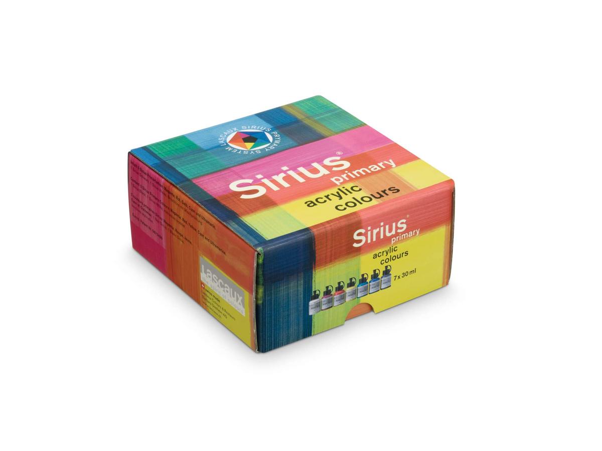 LASC. SIRUIS SET ACRYL  7 x 30 ML 1
