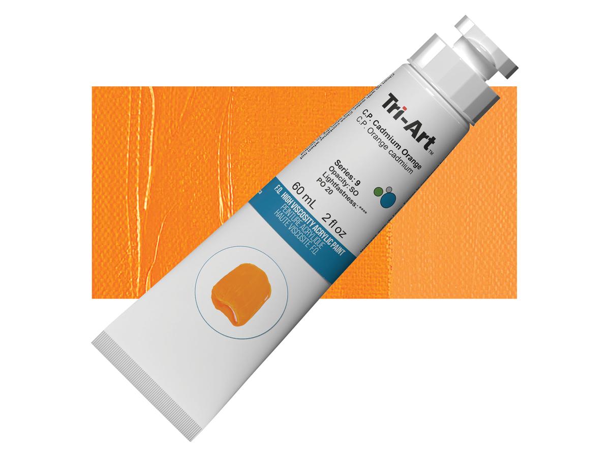 TRI-ART ACRYLFARBE 60ML S9 KADMIUM ORANGEN 1