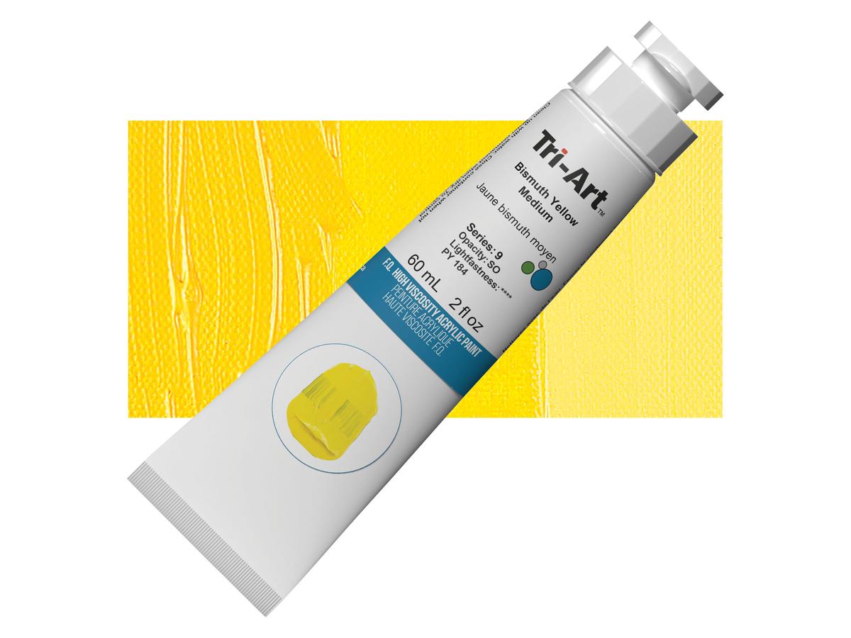 TRI-ART ACRYLFARBE 60ML S9 BISMUTHGELB MITTEL 1