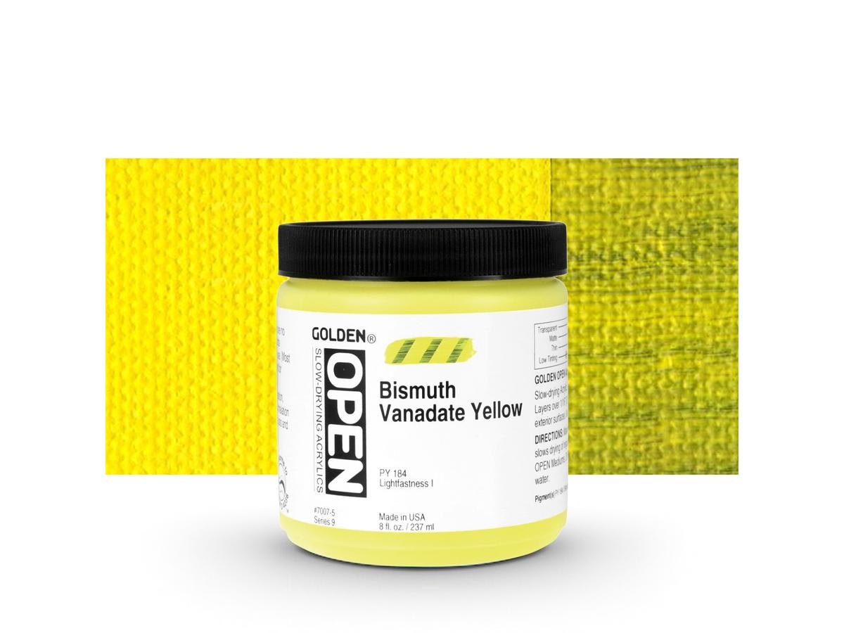 GOLDEN OPEN ACRYLIC 237ML 7007 S9 OPEN BISMUTH VANADATE YELL 1