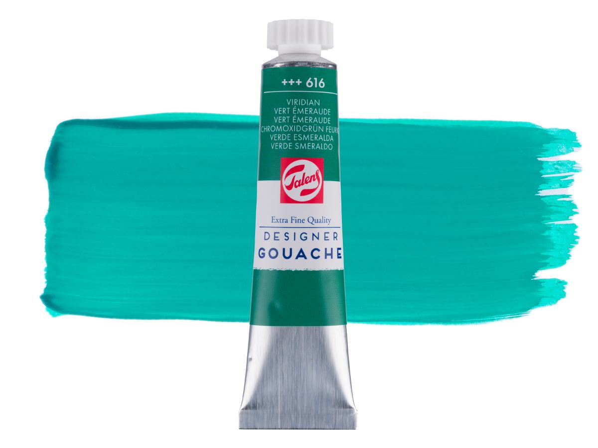 TALENS GOUACHE EXTRA FINE 20ML CHROMOXIDGRÜN FEURIG 616 1