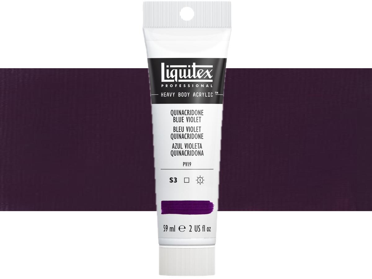 LIQUITEX HEAVY BODY 59ML 118  CHINACRIDON BLAUVIOLETT 1