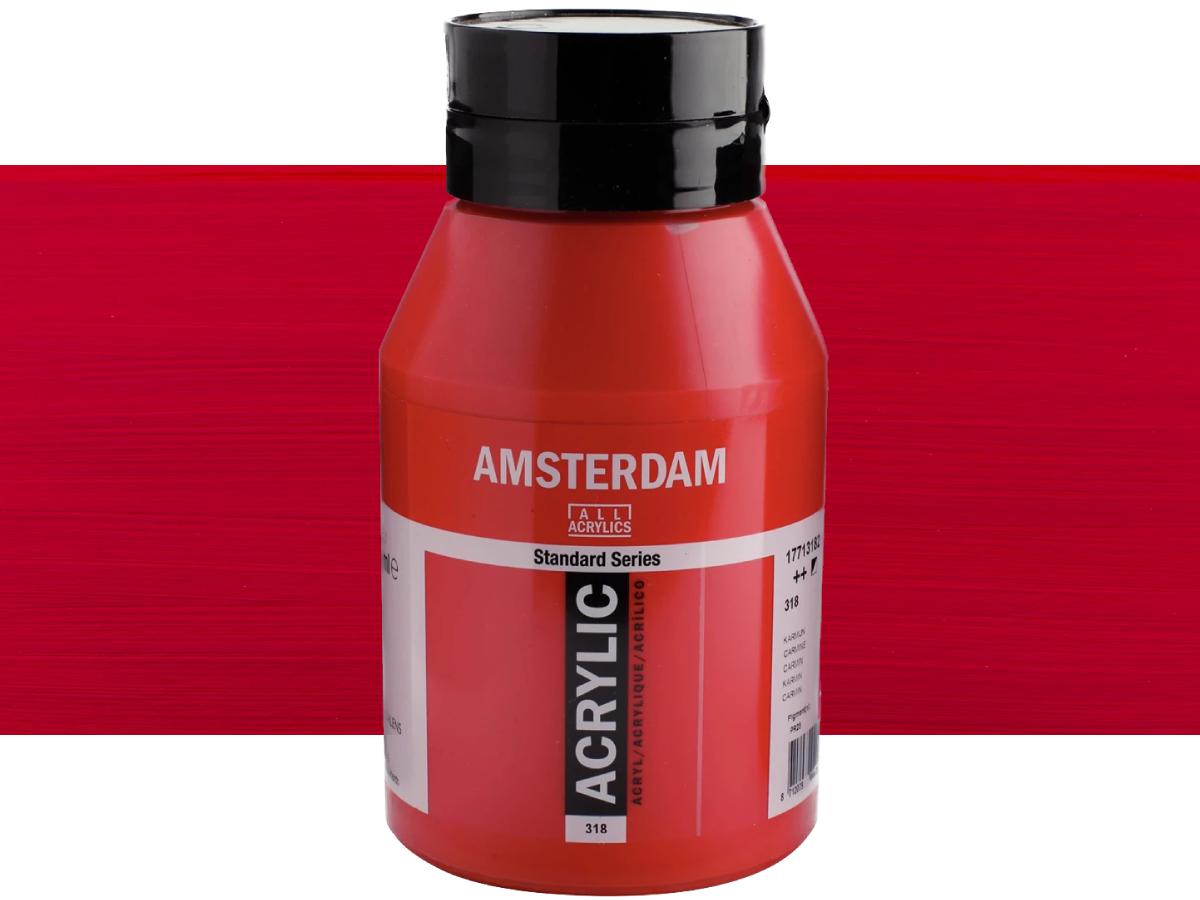 TALENS AMSTERDAM STANDARD ACRYL 1LTR 318 KARMIN 1