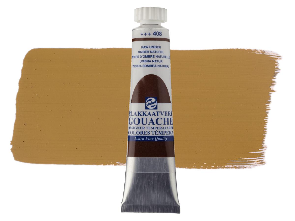 TALENS GOUACHE EXTRA FINE 20ML UMBRA NATUR 408 1