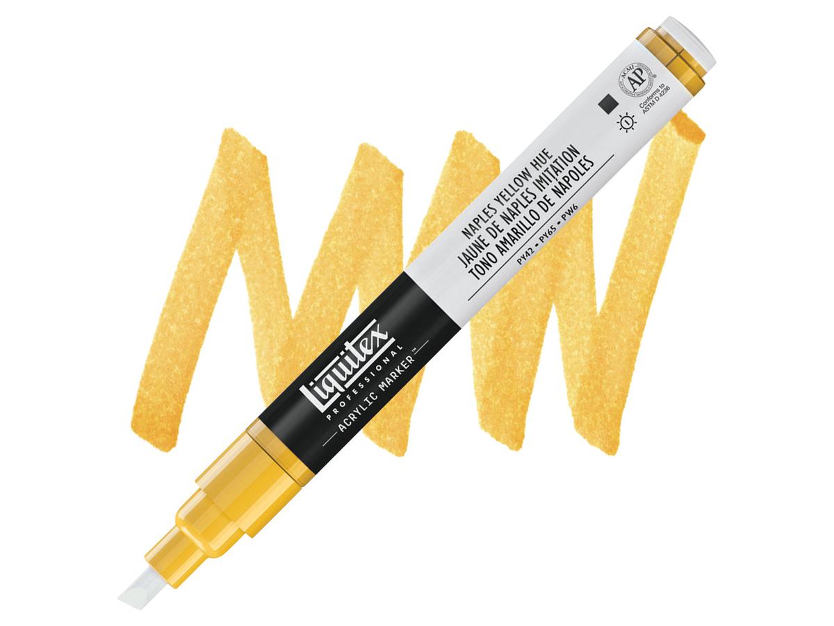 LIQUITEX ACRYL MARKER 0601 2MM NAPLES YELLOW HUE 1