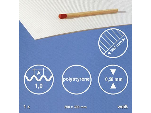 WELLBLECH WEISS 29.0X39.0CM 1.0MM 30.73101.1 1