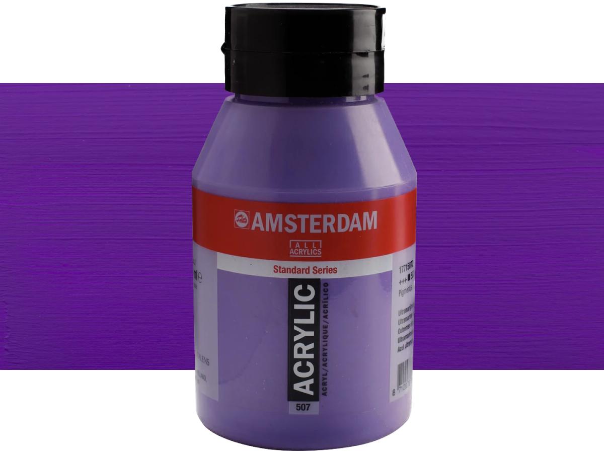 TALENS AMSTERDAM STANDARD ACRYL 1LTR 507 ULTRAMARINVIOLETT 1
