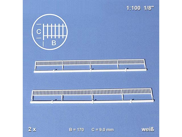 1:100 BRÜSTUNGENSGELÄNDER (2 STÜCK) 1