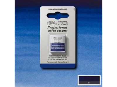 WINSOR & NEWTON AQUARELLFARBE 1/2 NÄPF 321 INDANTHRONBLAU 1
