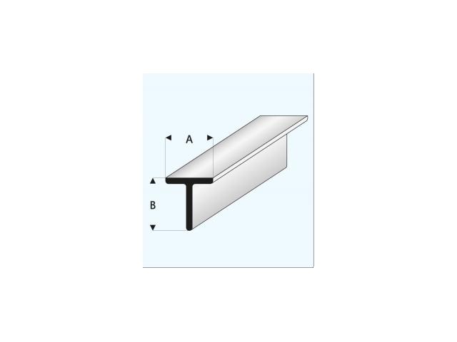 T-PROFIL (A=)3,5X(B=)3,5MM 1METER 413-55 1