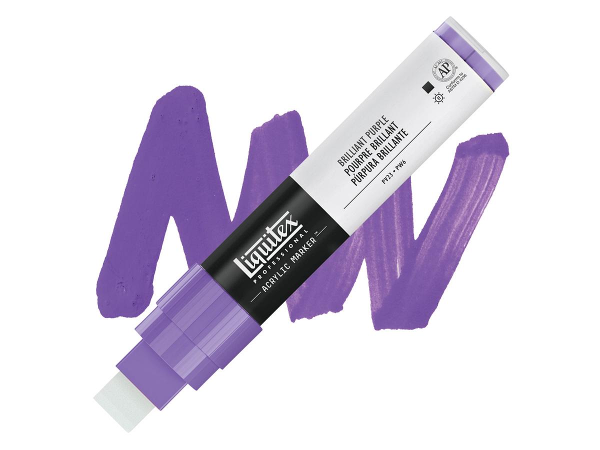LIQUITEX ACRYL MARKER 0590 15MM BRILLIANT PURPLE 1