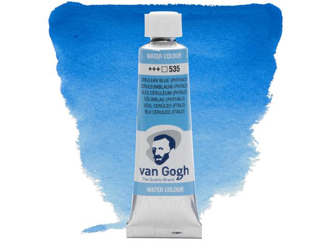 VAN GOGH 10ML AQUARELLFARBE 535 CÃLINBLAU PHT. 1