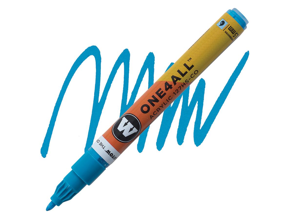 MOLOTOW ONE4ALL CROSSOVER 161 1,5MM 127HS-CO SHOCK BLUE MIDDLE 1