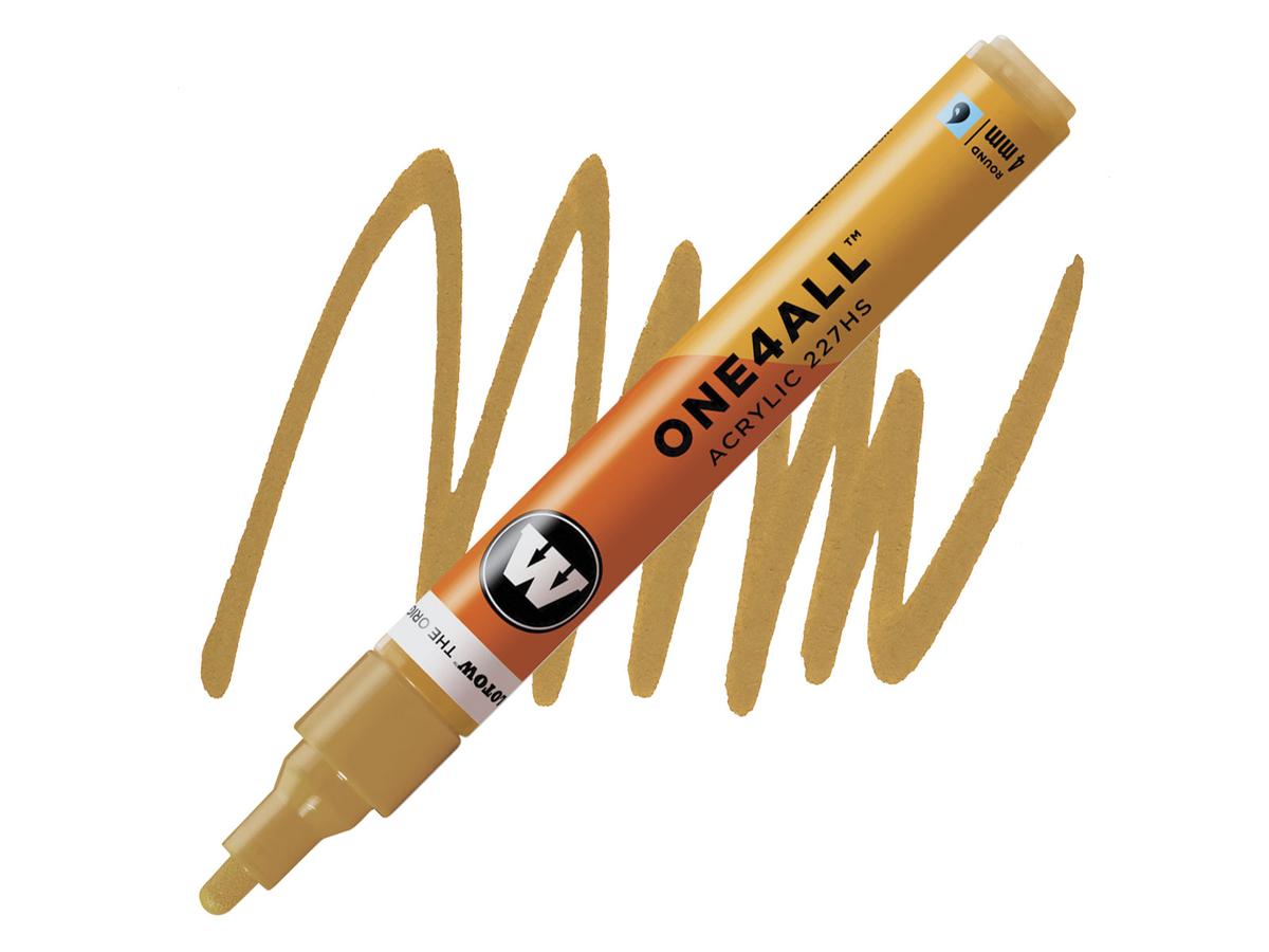 MOLOTOW ONE4ALL MARKER 227HS 208 4MM OCHRE BROWN LIGHT 1