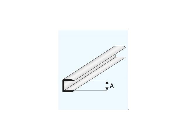 PROFIEL EDGE STRIP (A=)1,0MM 33CM 446-51 1