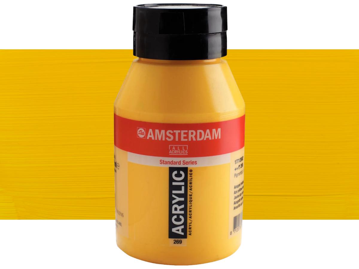 TALENS AMSTERDAM STANDARD ACRYL 1LTR 269 AZOGELB MITTEL 1