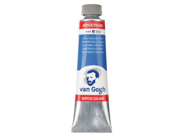 VAN GOGH ACRYL 40ML 512 KOBALTBLAU ULTRAMARIN 1