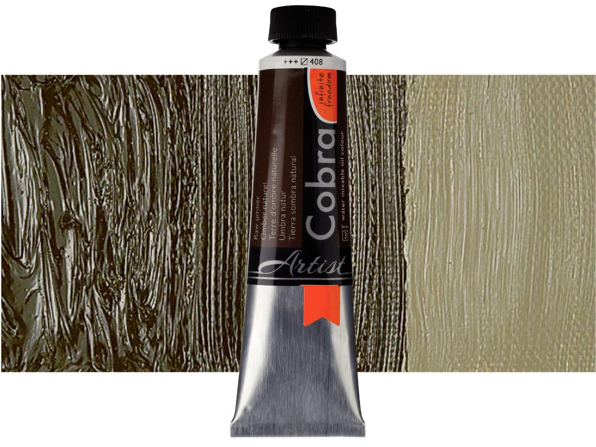 COBRA ARTIST WASSERVERMALBARE ÖLFARBE 40ML 408 UMBRA NATUR 1
