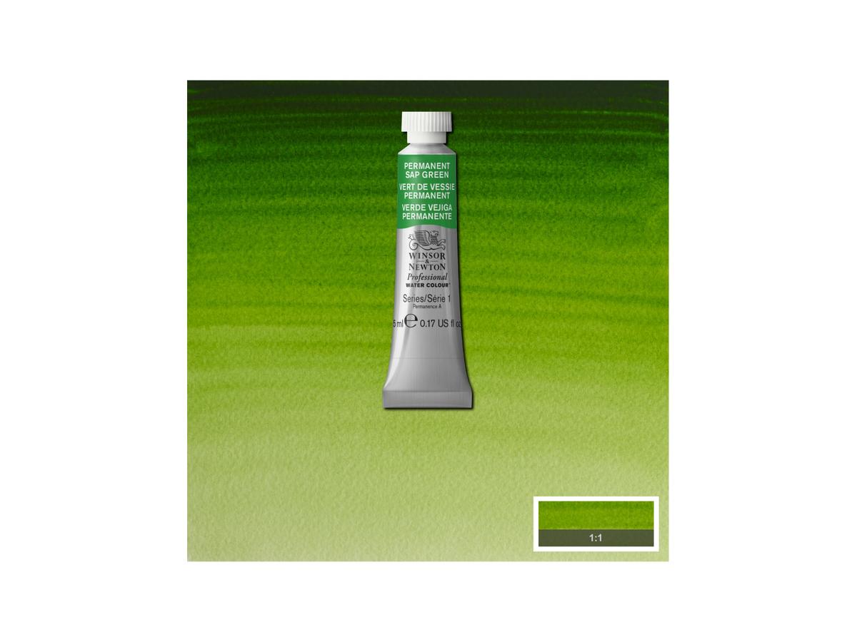 WINSOR & NEWTON AQUARELLFARBE 5ML 503 PERM. SAFTGRÜN 1