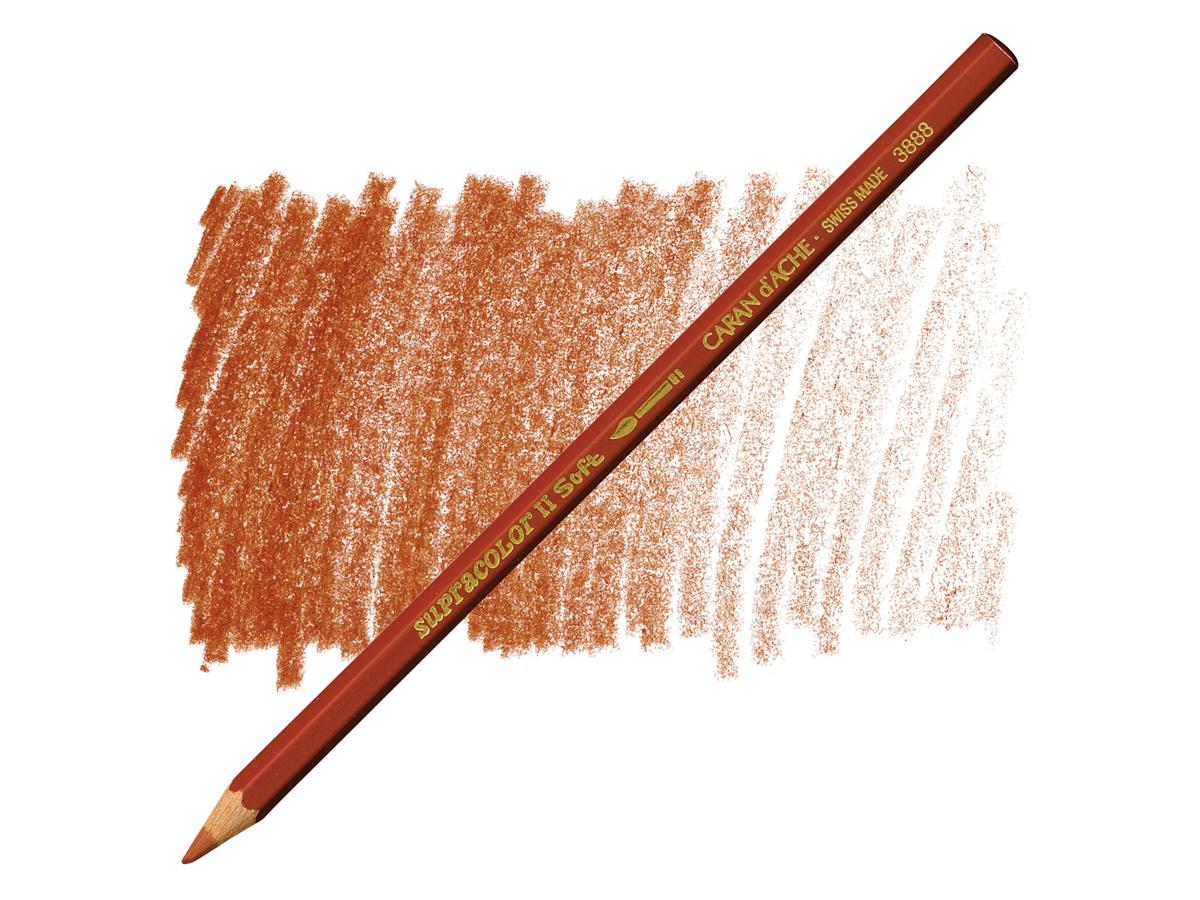 CARAN D'ACHE SUPRACOLOR 065 AQUARELLSTIFT ROTBRAUN 1
