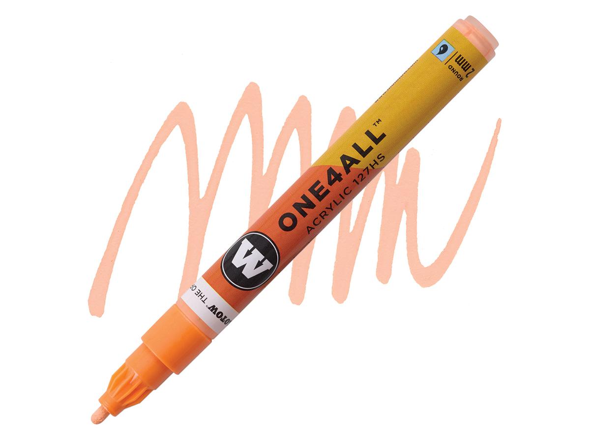 MOLOTOW ONE4ALL MARKER 127HS 117 2MM PEACH PASTEL 1