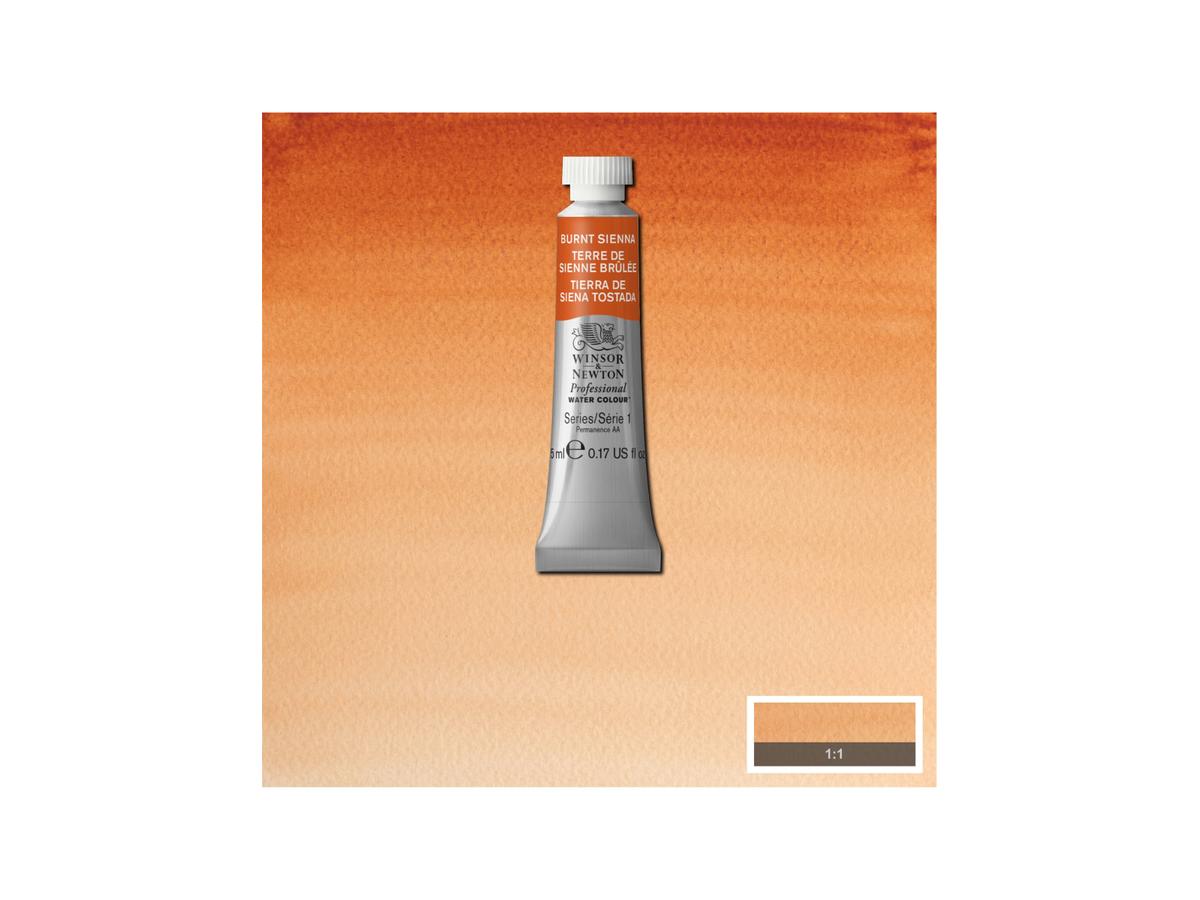 WINSOR & NEWTON AQUARELLFARBE 5ML 074 SIENA GEBRANNT 1